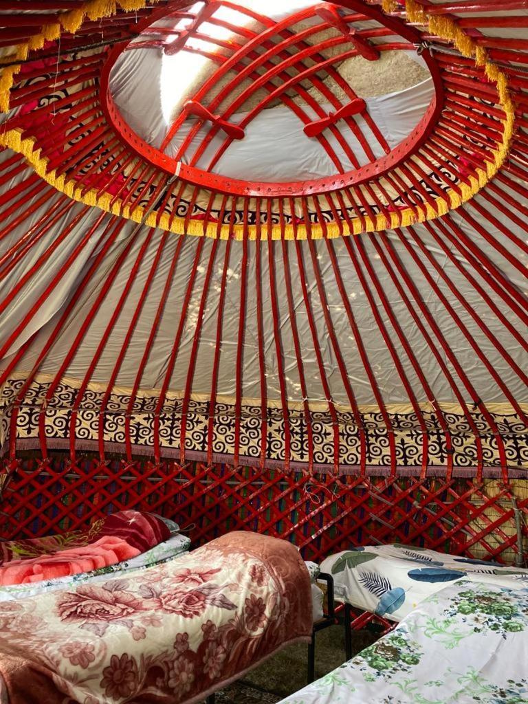 Готель Zalkar Yurt Camp Song-Kul Екстер'єр фото